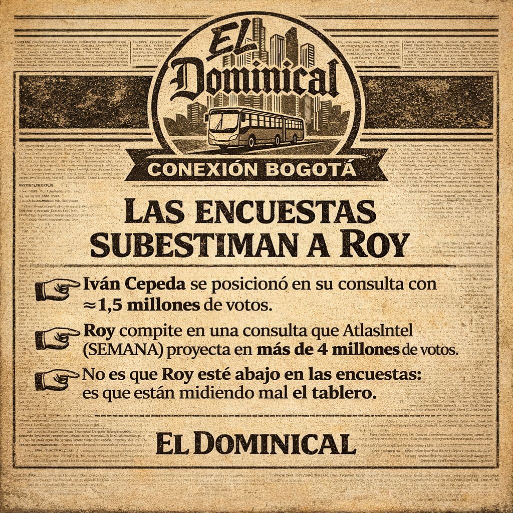 Las encuestas que subestiman a Roy